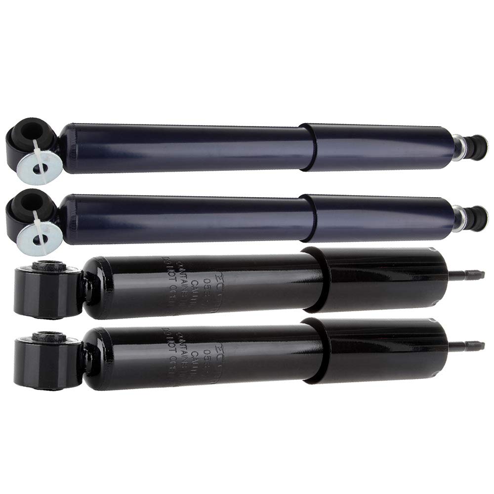 Roadfar 4-Piece Front & Rear Shock Absorber Set - Compatible with 1990-1995 Toyota 4Runner - Heavy Duty Suspension Upgrade for Off-Road & Towing