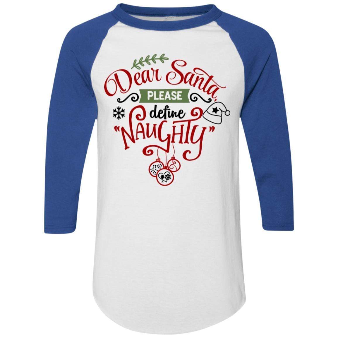 WineyBitches.Co Colorblock Raglan Jersey - Trendy Baseball Tee for Women | Soft & Comfortable Long Sleeve Shirt | Perfect for Casual Outings, Girls Night Out & Wine Tasting Events