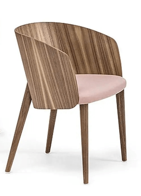 Bross Shell Armchair - Modern Lounge Chair for Living Room, Bedroom & Office - Comfortable & Stylish Seating Furniture