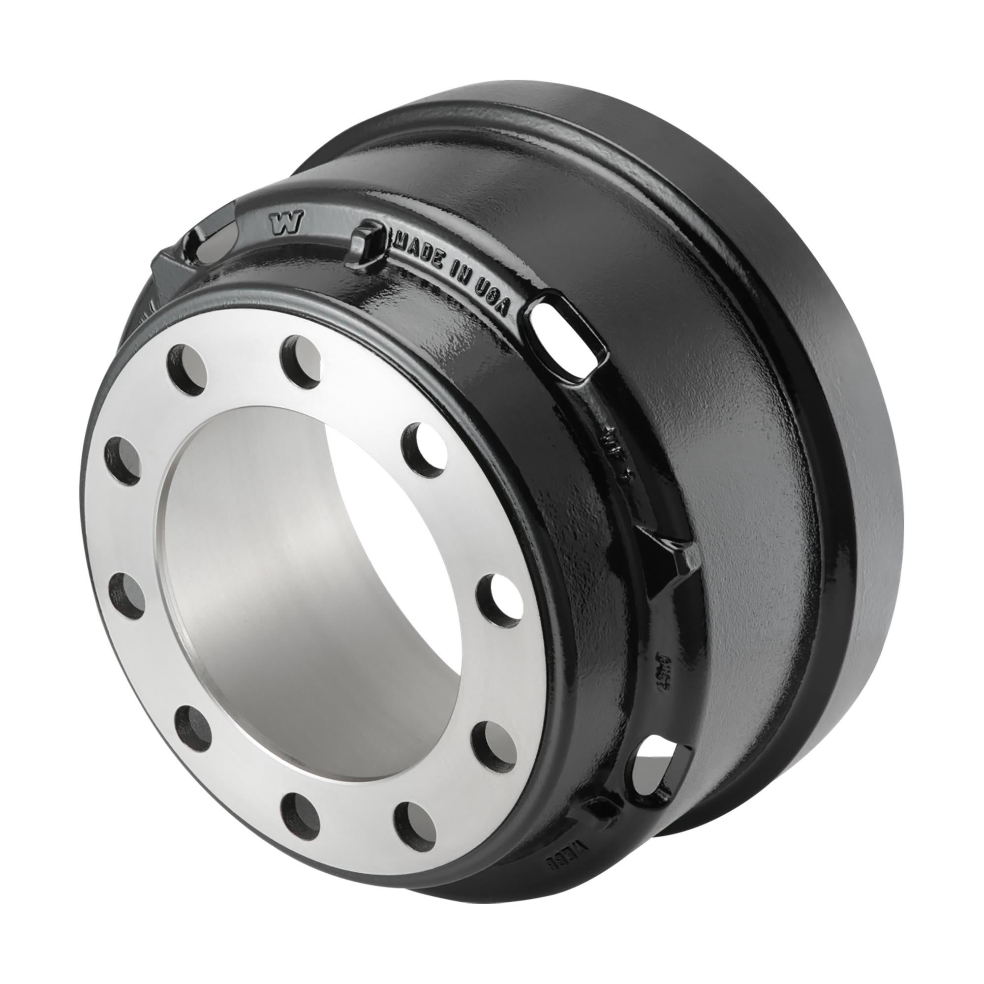 WEBB 56864B Brake Drum - Compatible with Brake Size 16.5 X 7, Replaces 3600A, 66864B, 3922X - Heavy Duty Replacement for Trucks & Trailers