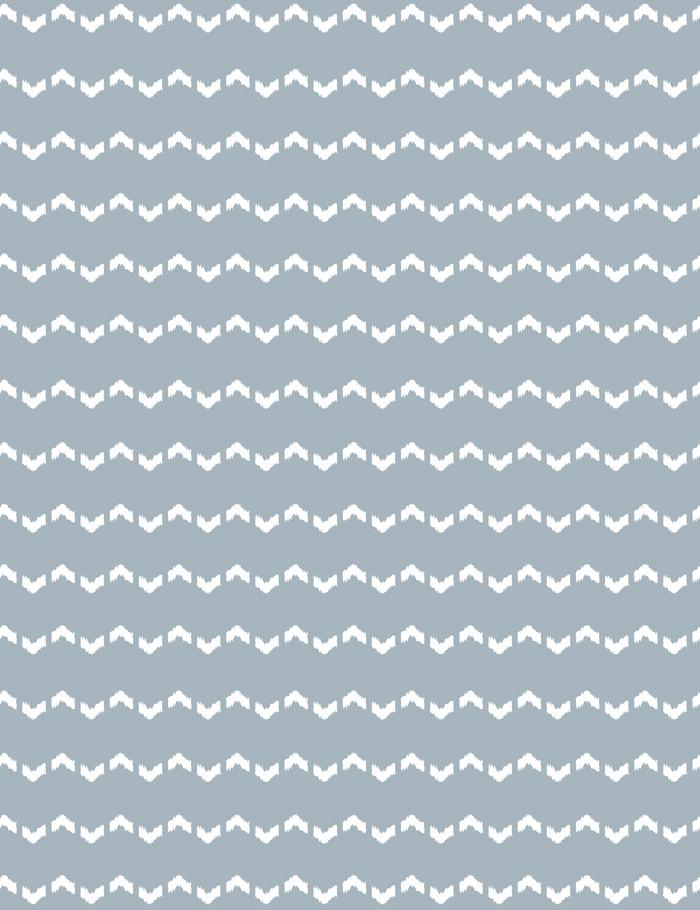 Fes Zag Wallpaper by Wallshoppe - Premium Slate Gray Peel & Stick Removable Wallpaper - Perfect for Living Room, Bedroom, or Office Decor