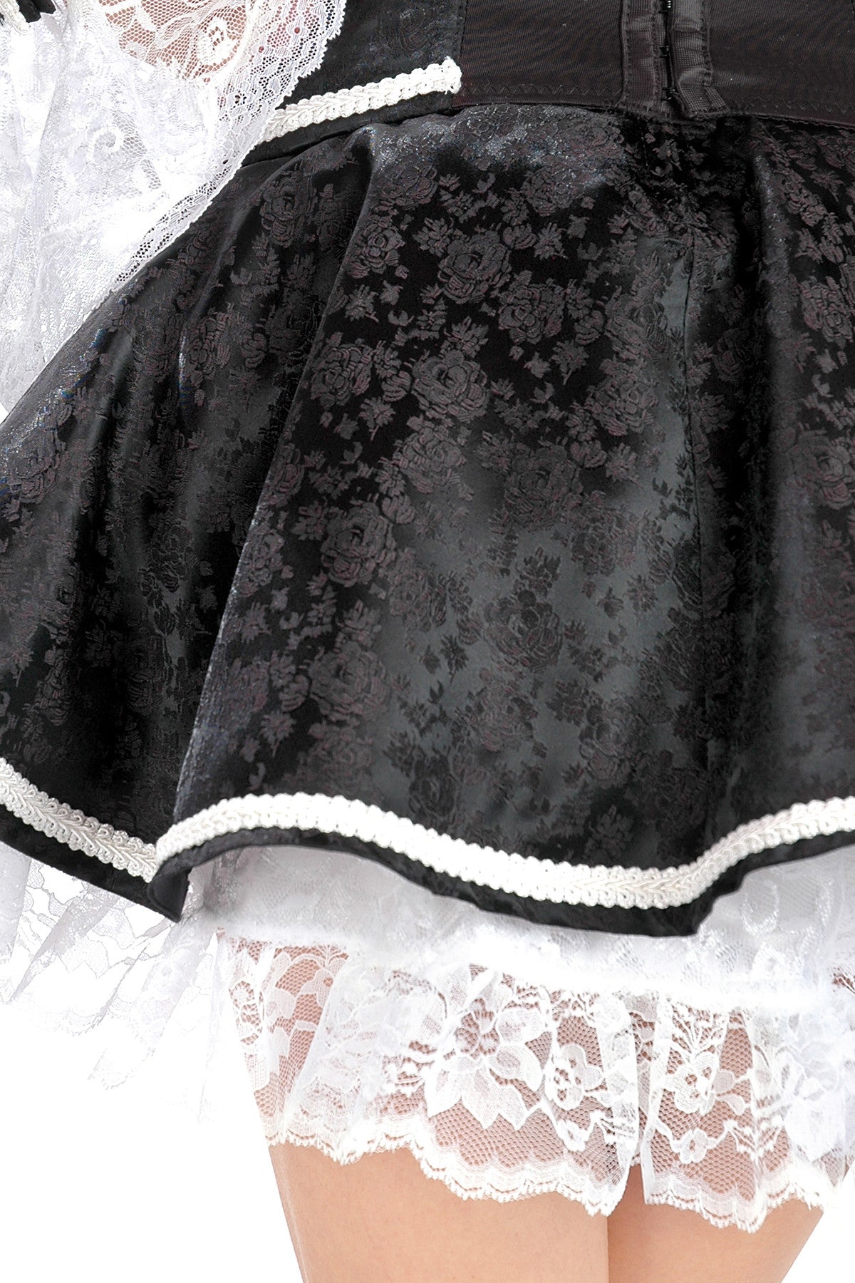 La Femme Fatale Over Skirt - Elegant Layering Skirt for Women | Perfect for Parties, Weddings & Special Occasions