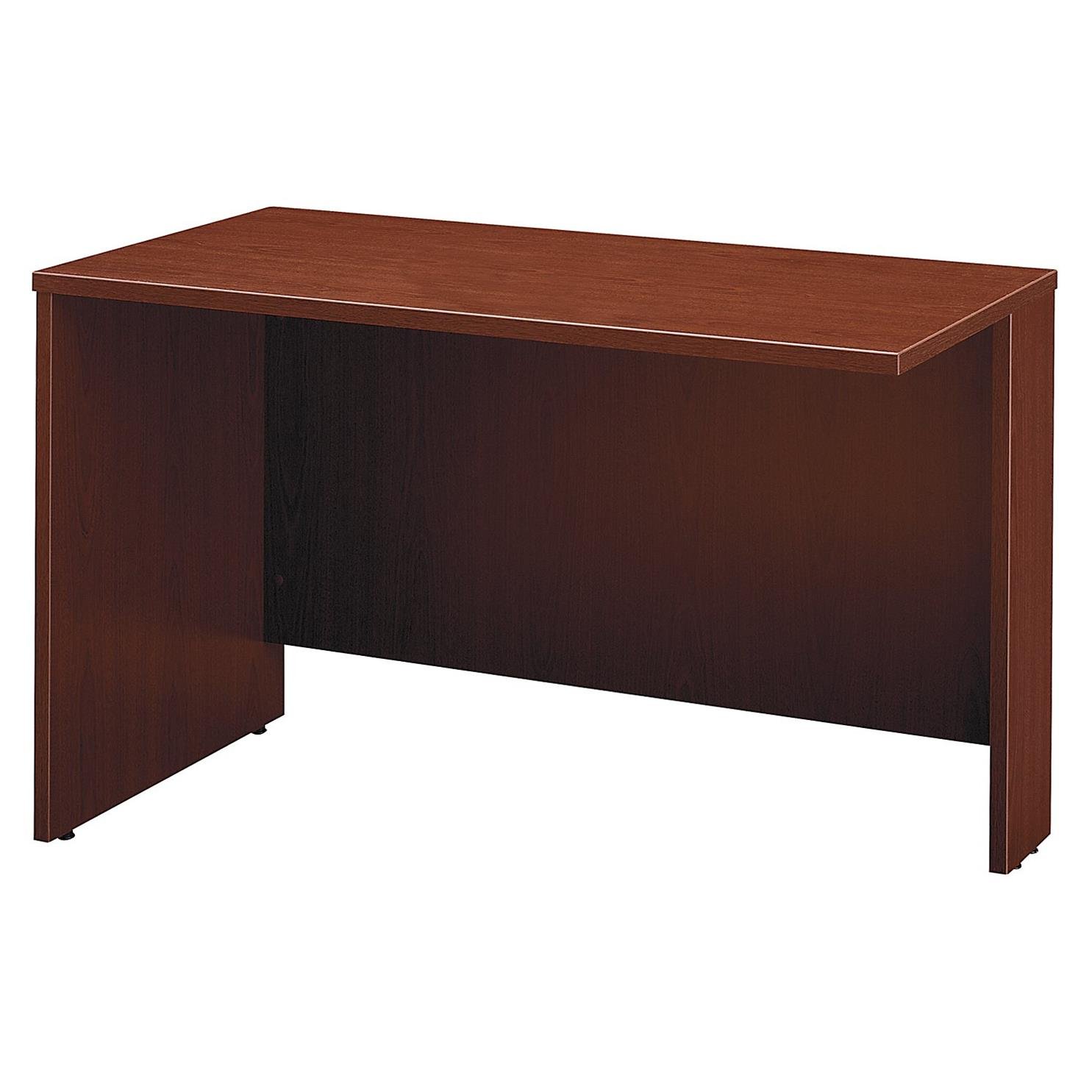 Bush Business Furniture Series C Collection 48W Mahogany Return Bridge - Premium Office Desk for Home & Business Workspaces, Conference Rooms & Executive Offices