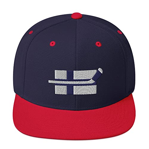 Navy/ Red
