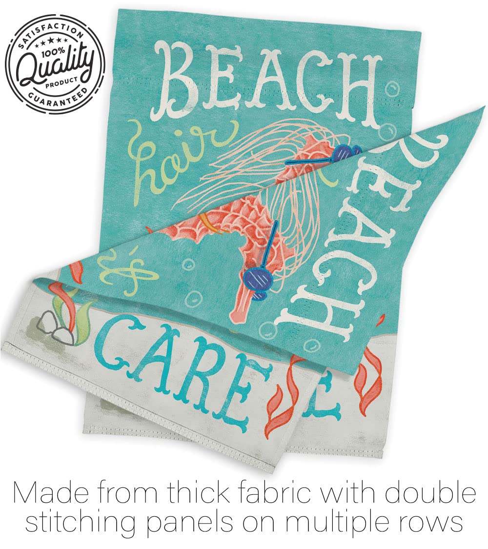 Seahorse Beach House Flag Set 28