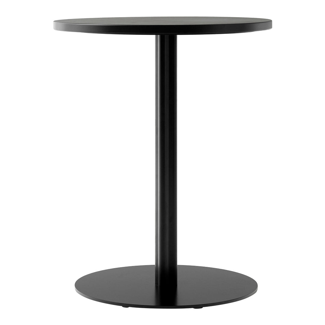 Harbour Column Round Dining Table - Modern Wooden Kitchen Table for 4-6 People - Perfect for Small Spaces, Breakfast Nook & Cozy Family Dinners