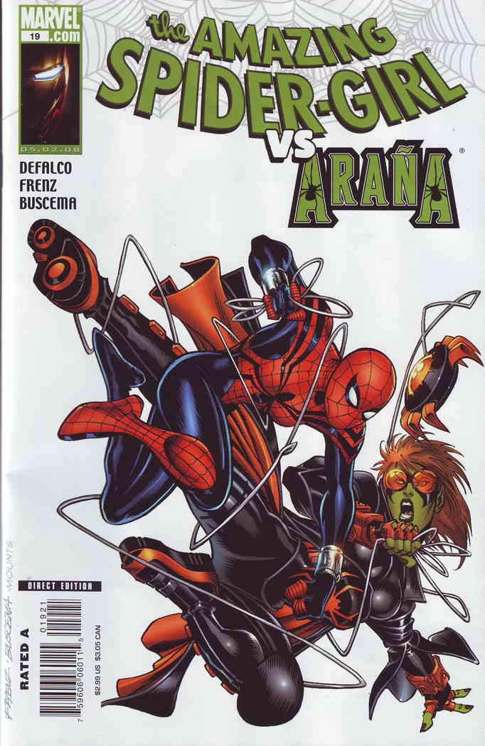 Amazing Spider-Girl #19A VF/NM Marvel Comic Book - Skrull Variant | Collectible Superhero Comics for Fans & Investors | Perfect for Display, Gifts, and Comic Collections