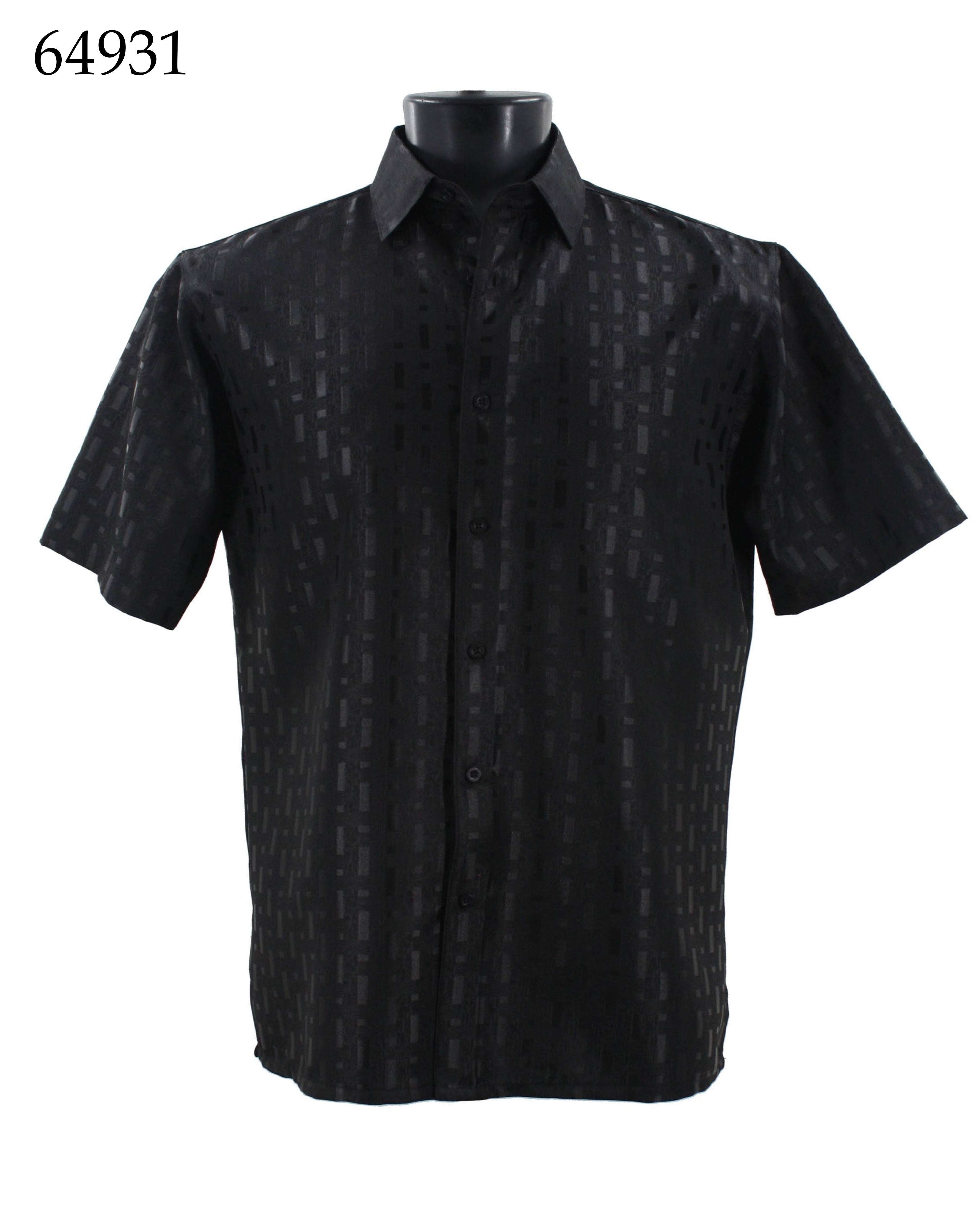 Bassiri Men's Casual Short Sleeve Shirt 64931 - Comfortable Breathable Summer T-Shirt for Outdoor Activities, Travel & Daily Wear
