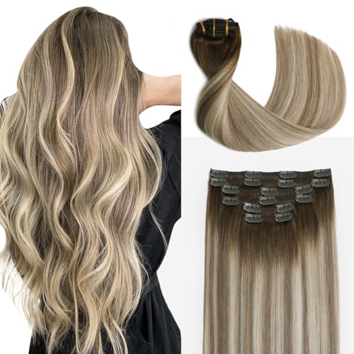 #3/8/22 Darker Brown to Ash Brown mixed Blonde