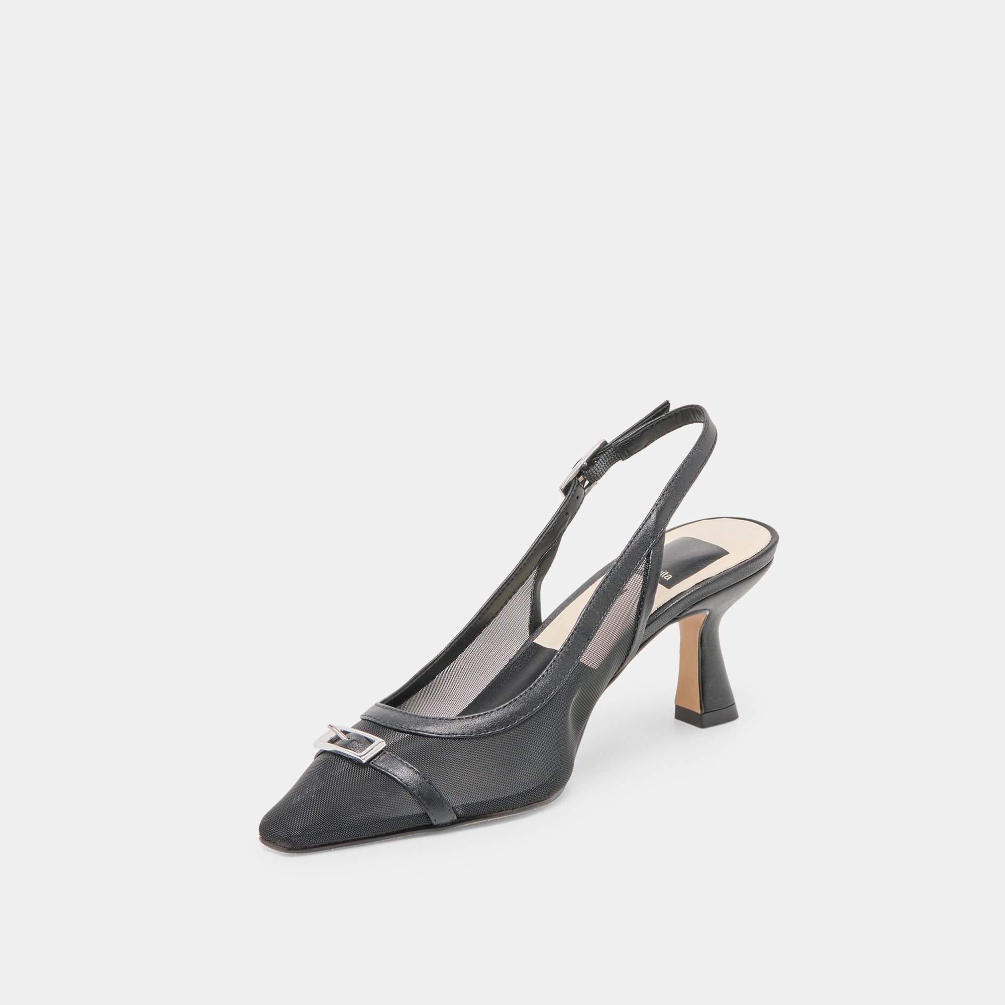 LORINE Women's Onyx Mesh High Heels - Stylish & Comfortable Dress Shoes for Parties, Weddings & Evening Events