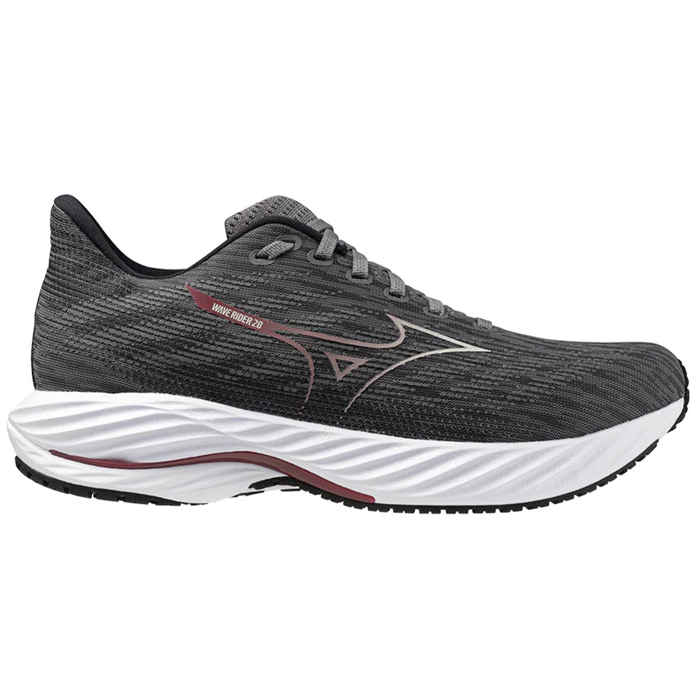 Mizuno Wave Rider 28 Running Shoes for Men - Lightweight Cushioned Road Running & Training Shoes for Marathon, Jogging, and Gym Workouts