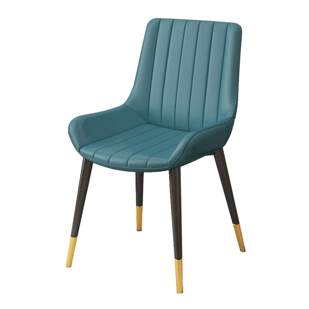 Modern OUG Dining Chairs - Leather Side Chairs with Ergonomic Backrest for Kitchen, Bar & Coffee Shop (Multiple Colors) - Perfect for Home Dining, Restaurant Seating & Commercial Use