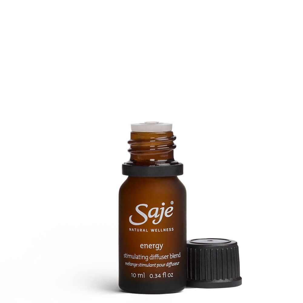 Pure Essential Oil Energy Diffuser Blend - Boost Focus & Vitality for Home, Office & Yoga Studio