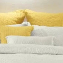 Flavia Snow White Long Cushion (30 x 60cm) by Bianca - Soft Decorative Throw Pillow for Sofa, Bed, Living Room & Home Decor