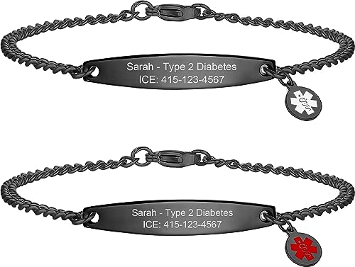#018-1 WhiteRed SOL with Cuban Chain(for women/kids)