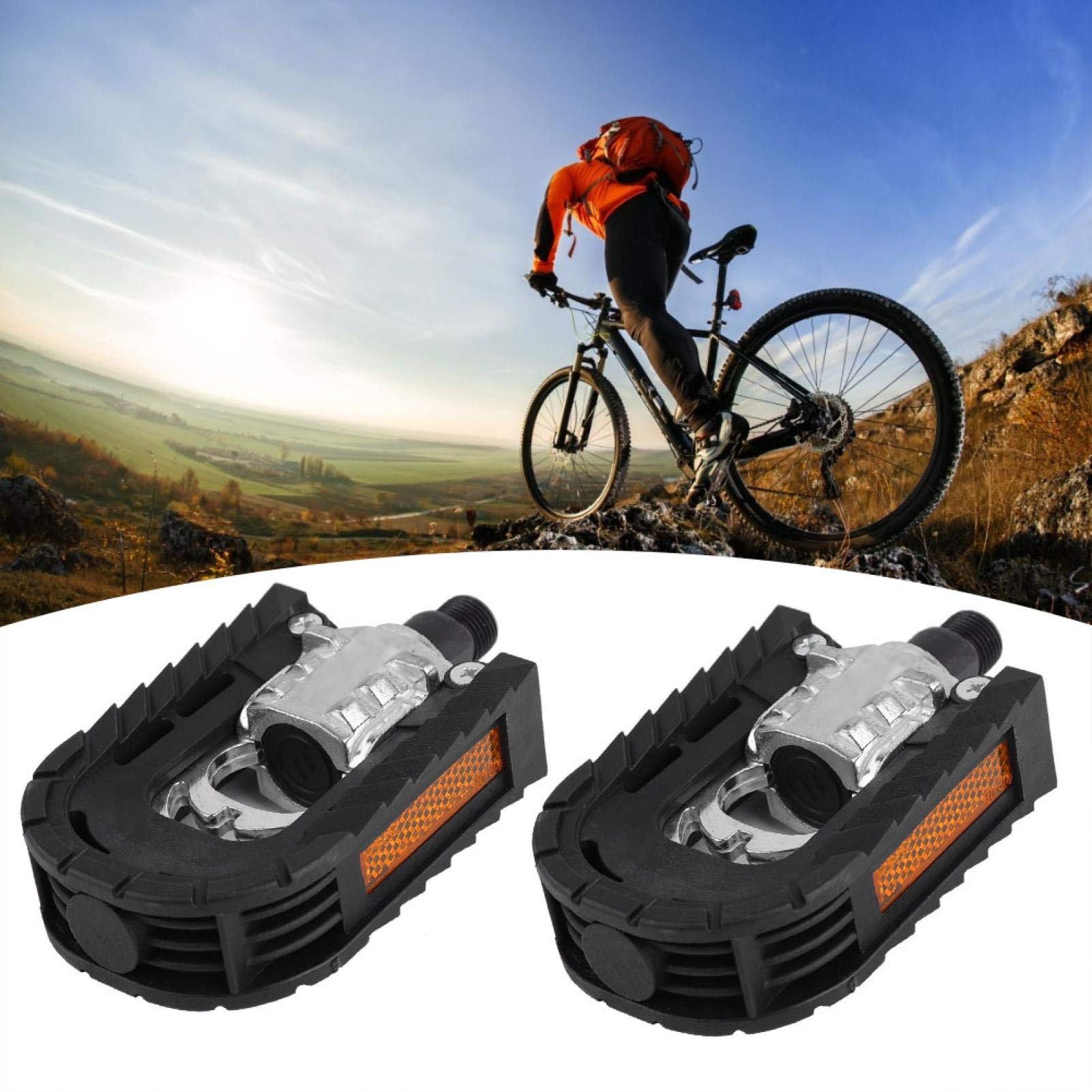 Premium Aluminum Alloy Road Bike Pedals - Lightweight Racing Pedals for Mountain, Folding & Household Bicycles | Perfect for Outdoor Cycling, Commuting & Fitness Training