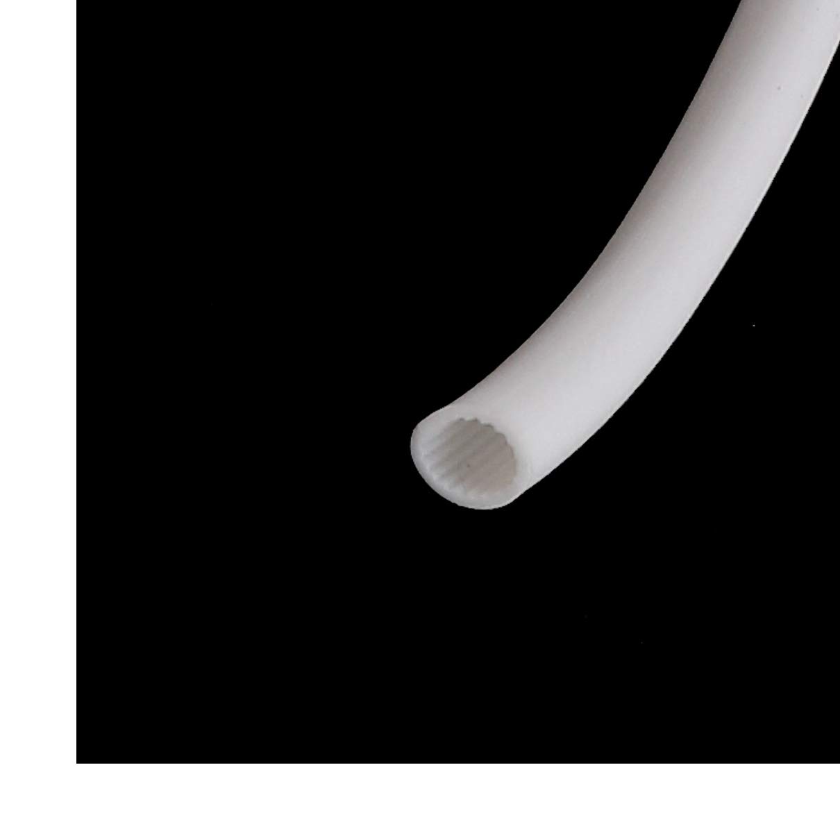2.5mm White PVC Cable Sleeve for Audio Video Connectors & Adapters - Wire Organizer, ID Labeling, DIY Electronics Protection (Perfect for Home Theater Setup, Office Cable Management, and DIY Projects)