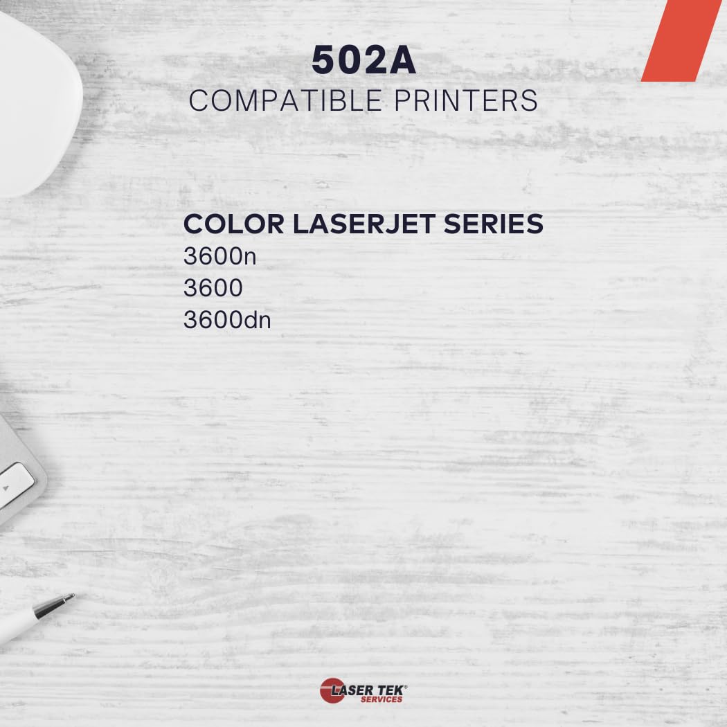 HP 502A Q6473A Compatible Magenta Toner Cartridge Replacement - Works with HP Color LaserJet 3600, 3600fn, 3600n Printers - 4,000 Page Yield - Ideal for Office & Home Printing Needs