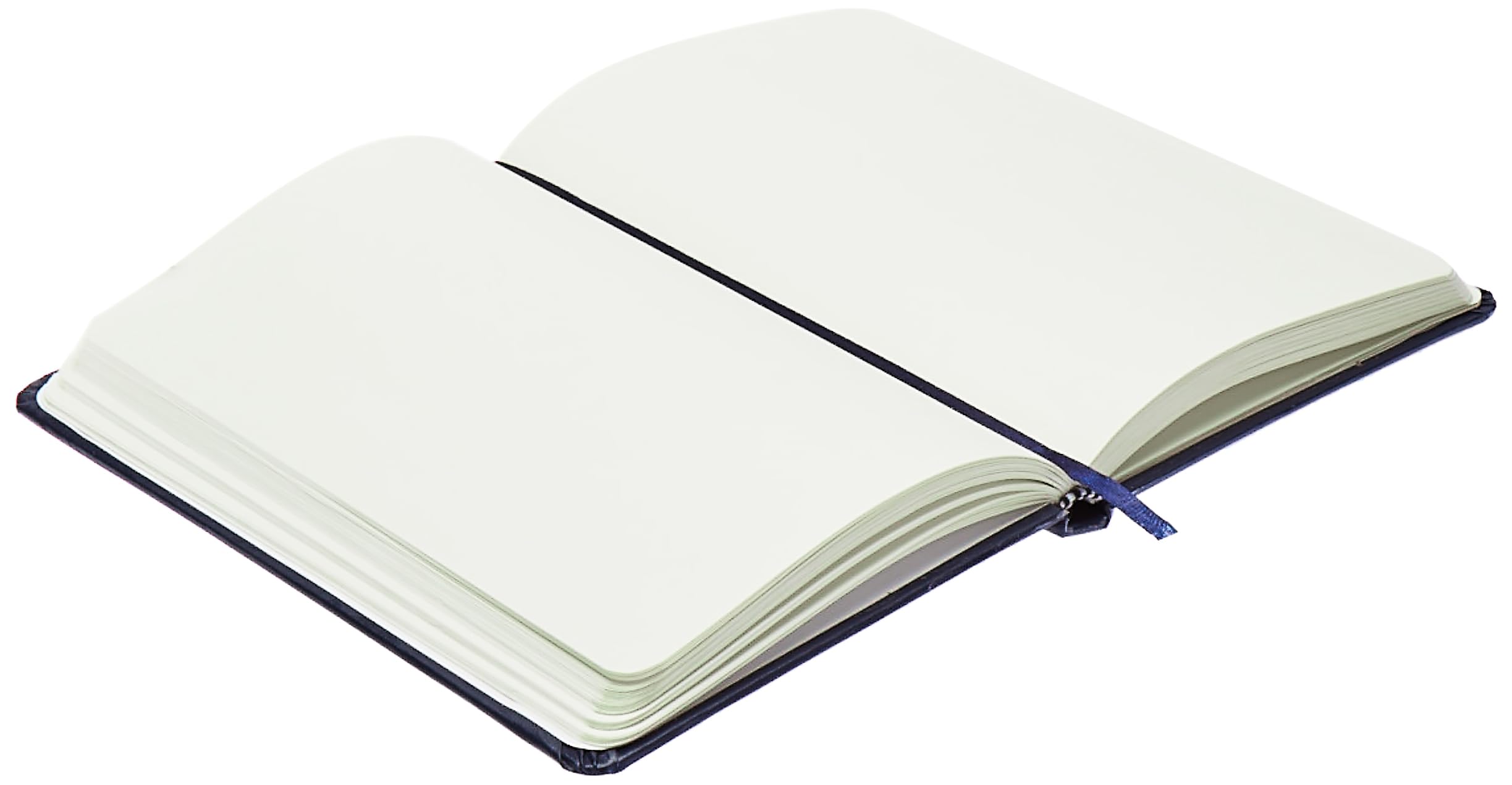 Amazon Basics A5 Notebook with Ribbon Bookmark & Pen - Premium Lined Journal for Writing, Note Taking, and Planning | Perfect Gift Set for Corporate Events, Graduation, Birthday, and Personal Use (Blue)