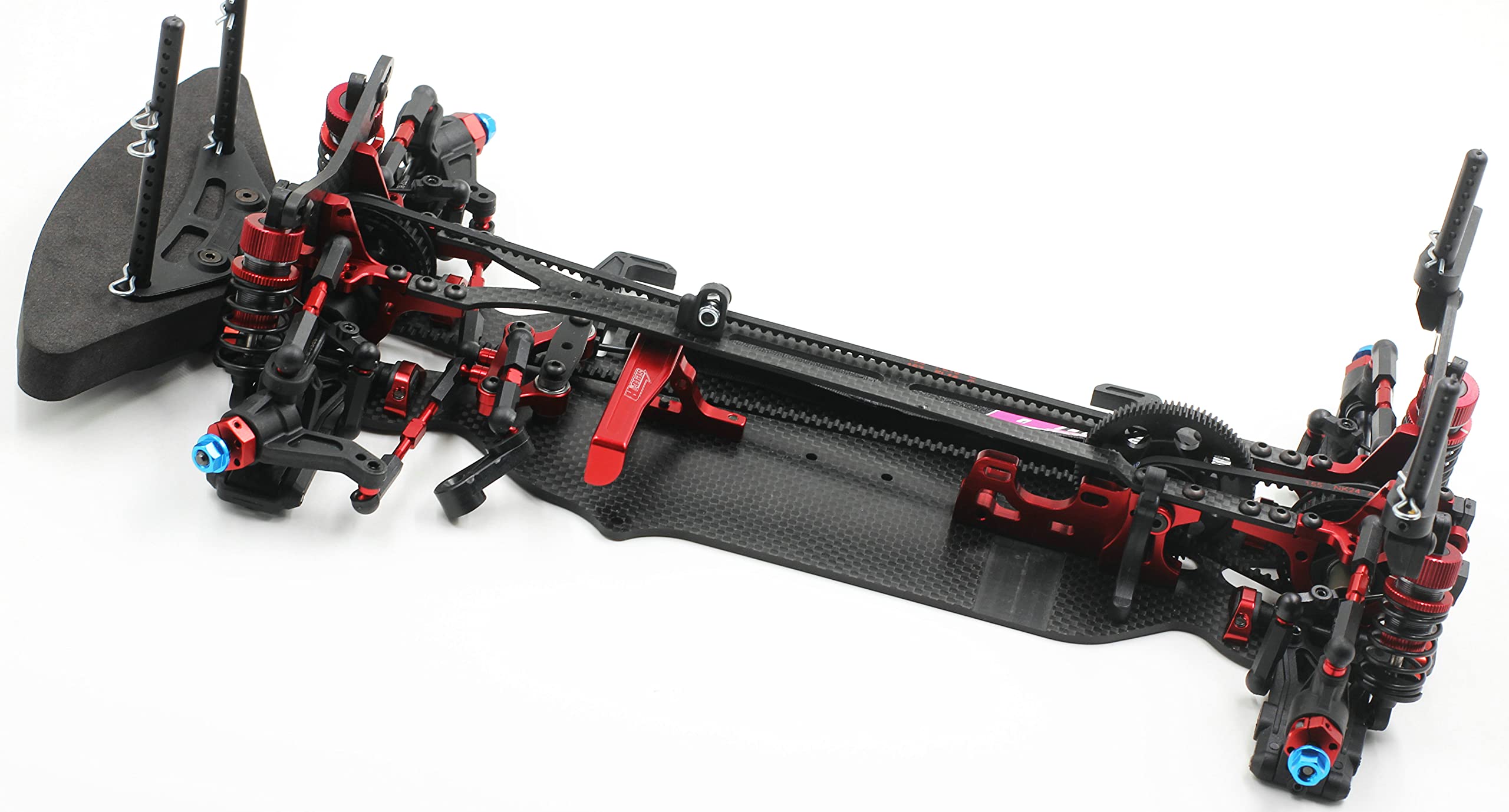 SPEC-R R1 1:10 Scale 4WD Electric RC Touring Car with Carbon Fiber Chassis Frame (Pre-Assembled) - Perfect for Racing, Drifting & Competitive RC Hobbyists