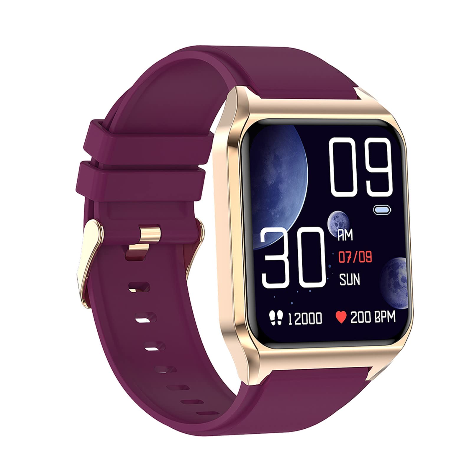 Loinrodi Smart Watch with Blood Oxygen Monitor, Waterproof Fitness Tracker for Men & Women - Heart Rate, Touch Screen, Sleep Tracking - Perfect for Running, Swimming & Daily Activity Tracking