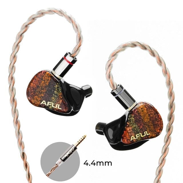 AFUL Performer8 Hybrid IEMs - 1 Dynamic Driver + 7 Balanced Armature Earphones for Audiophiles | Perfect for Music Lovers, Studio Monitoring & Gaming