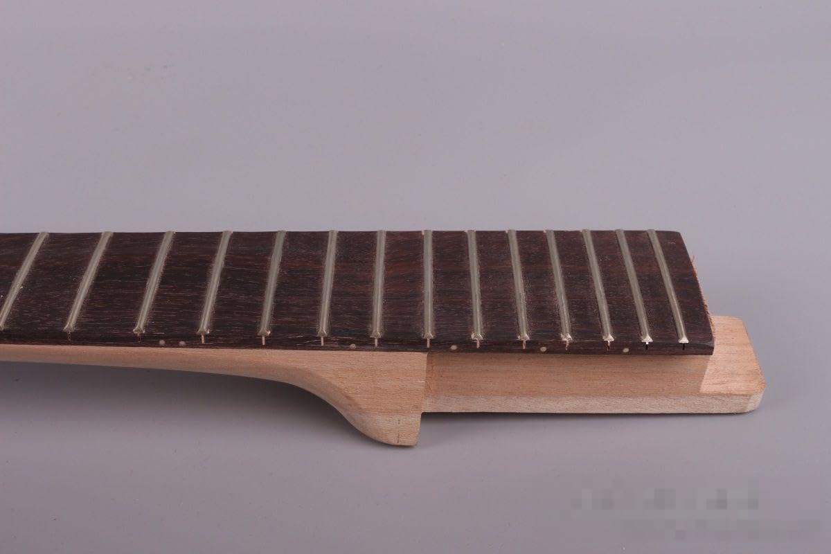 Premium Mahogany Electric Guitar Neck Blank - 22 Frets, 24.75
