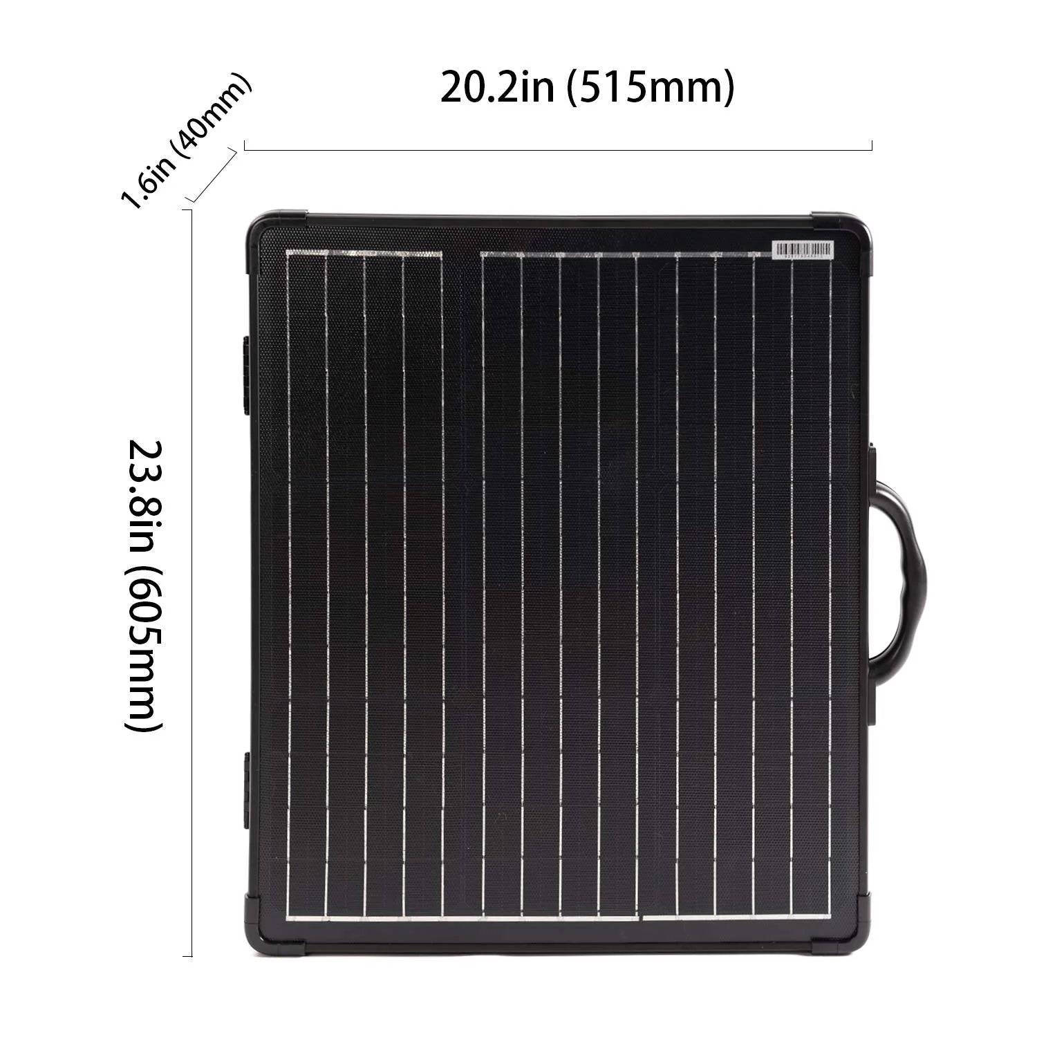ACOPOWER 100W Portable Solar Panel Kit with 20A Charge Controller - Lightweight & Efficient for Camping, RV, Off-Grid Power, and Emergency Backup
