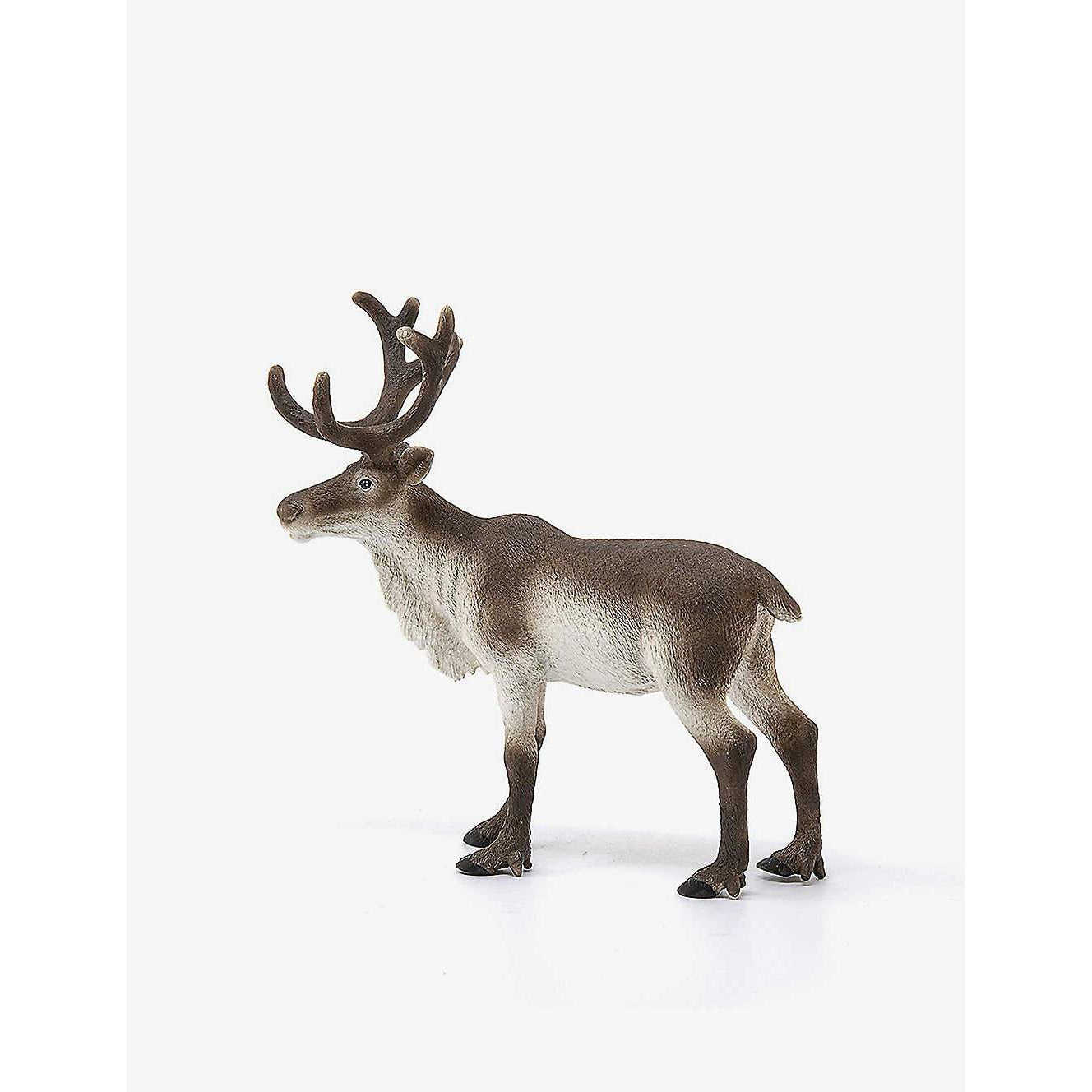 Schleich Realistic Reindeer Figurine - Hand-Painted Animal Toy for Kids & Collectors | Perfect for Christmas Decor, Farm Playsets & Educational Gifts