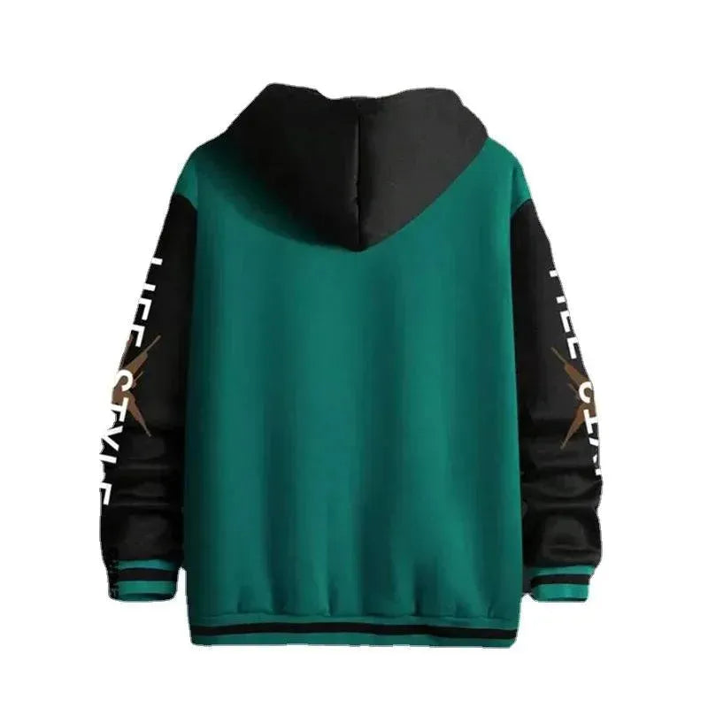 Men's Casual Baseball Jacket - Lightweight Stylish Outerwear for Spring & Fall | Perfect for Streetwear, Sports & Everyday Fashion