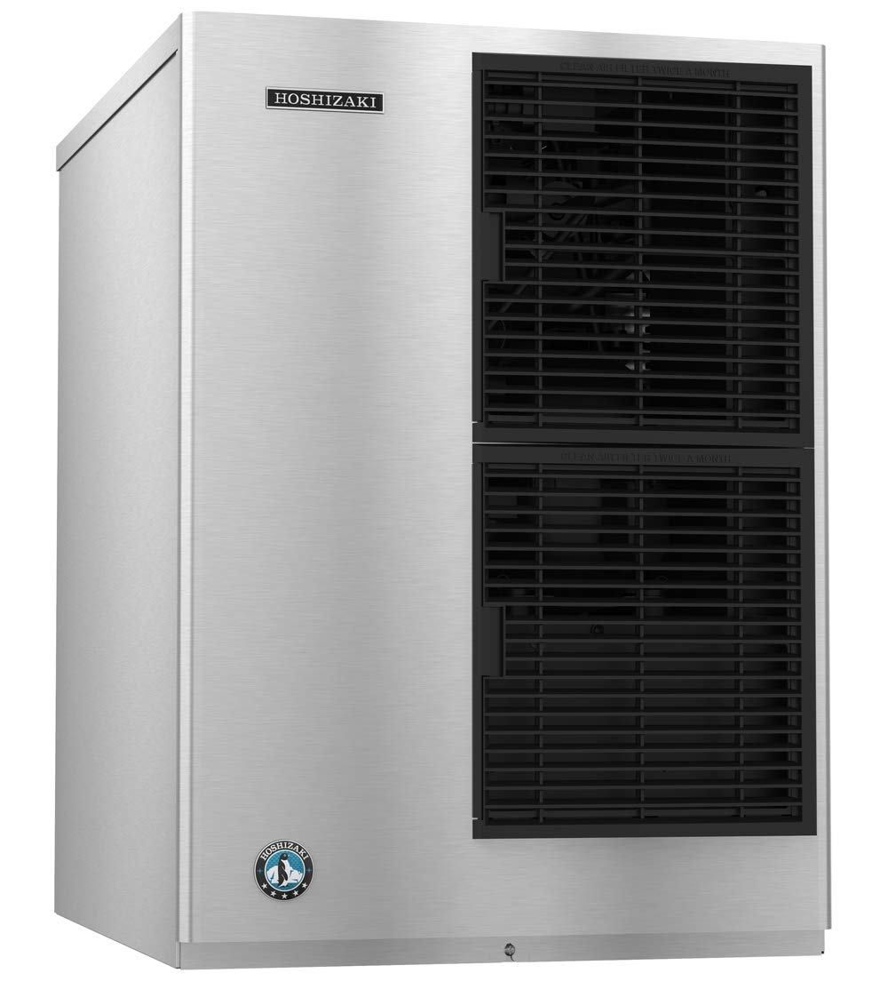 HOSHIZAKI KM-520MWJ Commercial Air-Cooled Ice Maker Machine - Slim Line Modular Design for Restaurants, Bars & Cafes