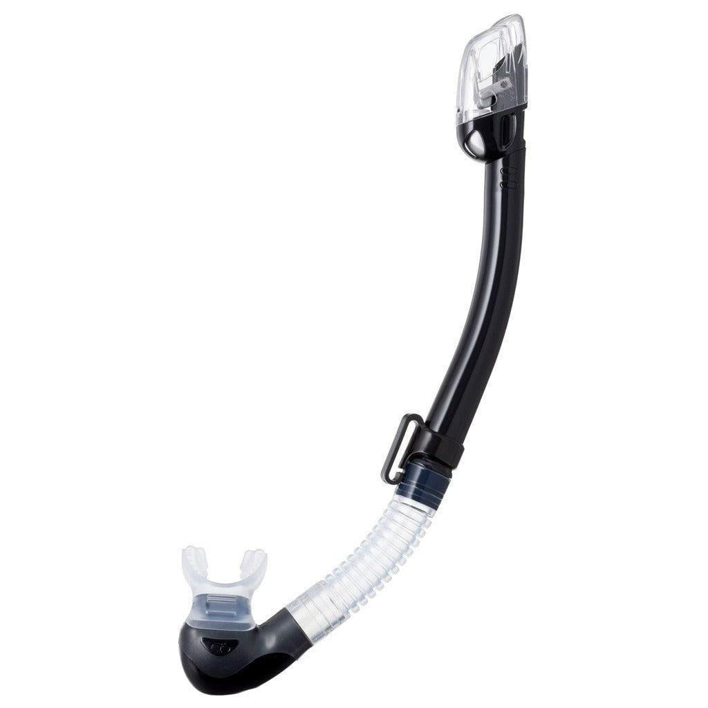 TUSA Hyperdry Elite II Snorkel - Premium Dry Snorkel for Scuba Diving & Snorkeling - Comfortable & Safe for Ocean, Pool & Beach Adventures