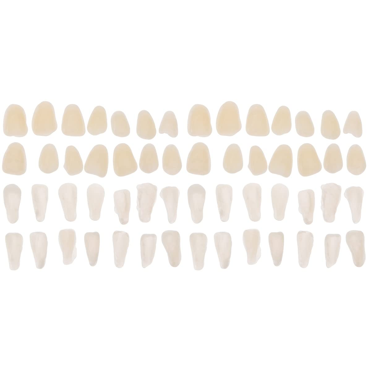 DOITOOL 400-Piece Temporary Tooth Repair Kit - Durable Moldable Fake Teeth for Dental Emergencies, DIY Tooth Repair (Beige) - Perfect for Travel, Camping & Quick Fixes