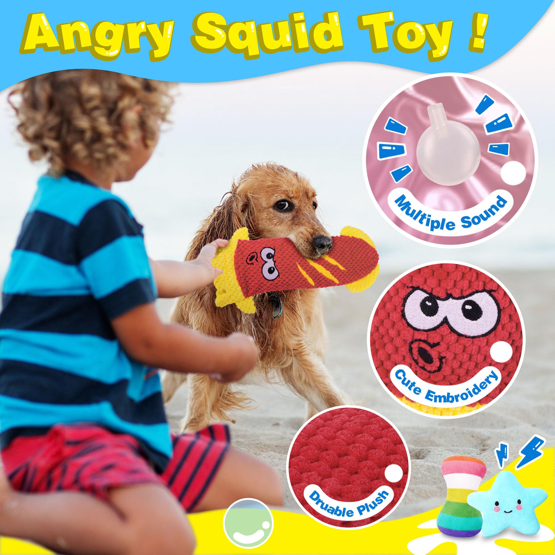 9 Pack Puppy Teething Toys for Small Dogs - Interactive Chew Toys with Rope, Treat Ball & Squeaky Toys - Great for Teething Relief, Training & Playtime - Perfect for Puppy Bonding and Dental Health