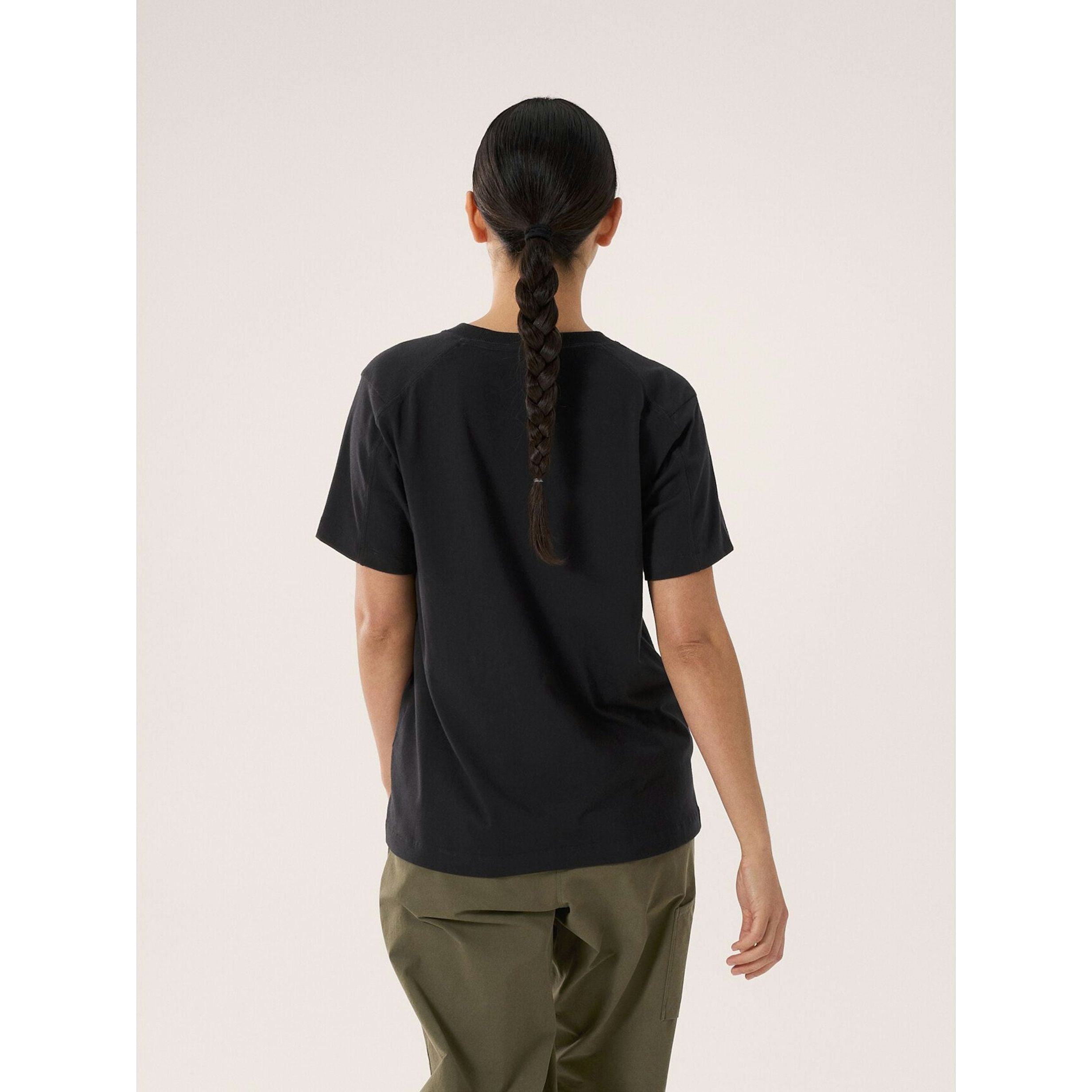 Arc'teryx Women's Kragg Cotton Short Sleeve Crew Shirt - Lightweight & Breathable for Hiking, Camping & Outdoor Adventures