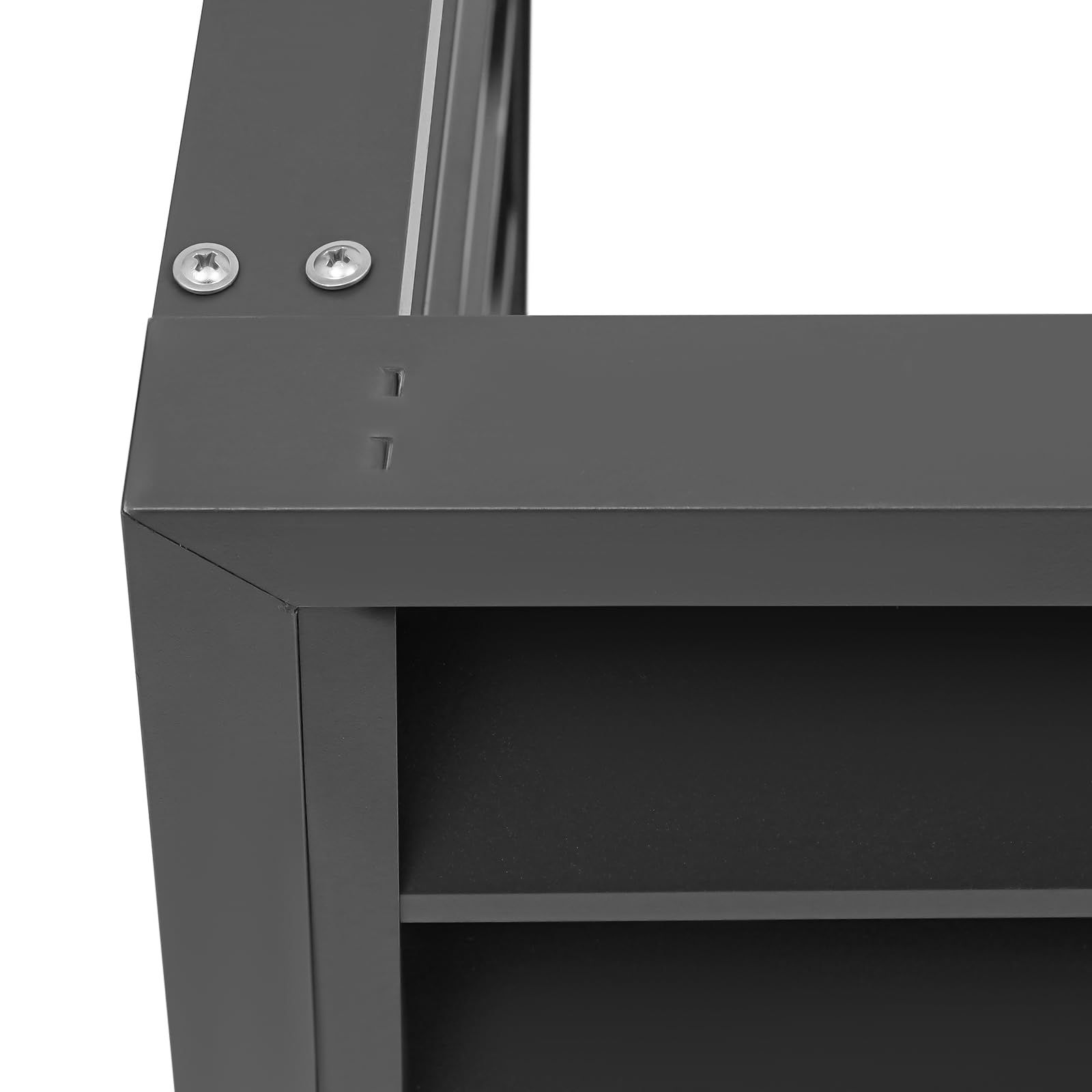 Outdoor AC Unit Fence Cover - Black Air Conditioner Enclosure & Trash Can Screen for Privacy & Protection - Durable Weatherproof AC Radiator Cover for Home & Garden Use
