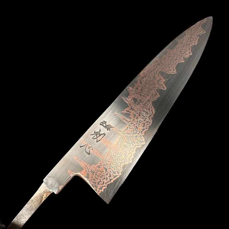 Hatsukokoro Yorokobi SLD Cu Mai 210mm Gyuto Japanese Chef Knife - Premium Kitchen Knife for Sushi, Meat Cutting & Professional Cooking