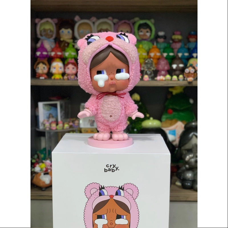 Crybaby The Missing Tail 400% Art Toy Figurine - Limited Edition 2024 Thailand Exclusive | Collectible Vinyl Figure for Display & Art Enthusiasts