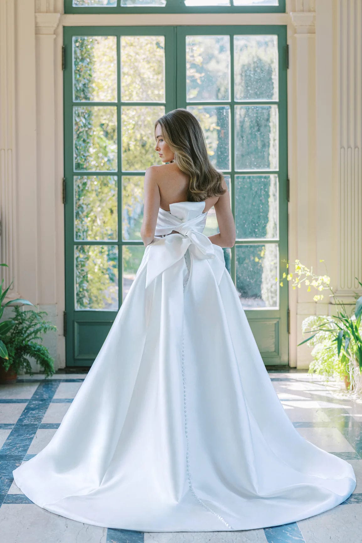 Anne Barge Alessandria Blue Willow Wedding Dress - Size 10 | Elegant A-Line Gown for Bridal Ceremonies & Formal Events
