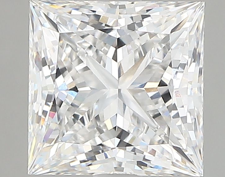 3.11 Carat F VVS2 Princess Cut Lab Grown Diamond - Perfect for Engagement Rings & Fine Jewelry