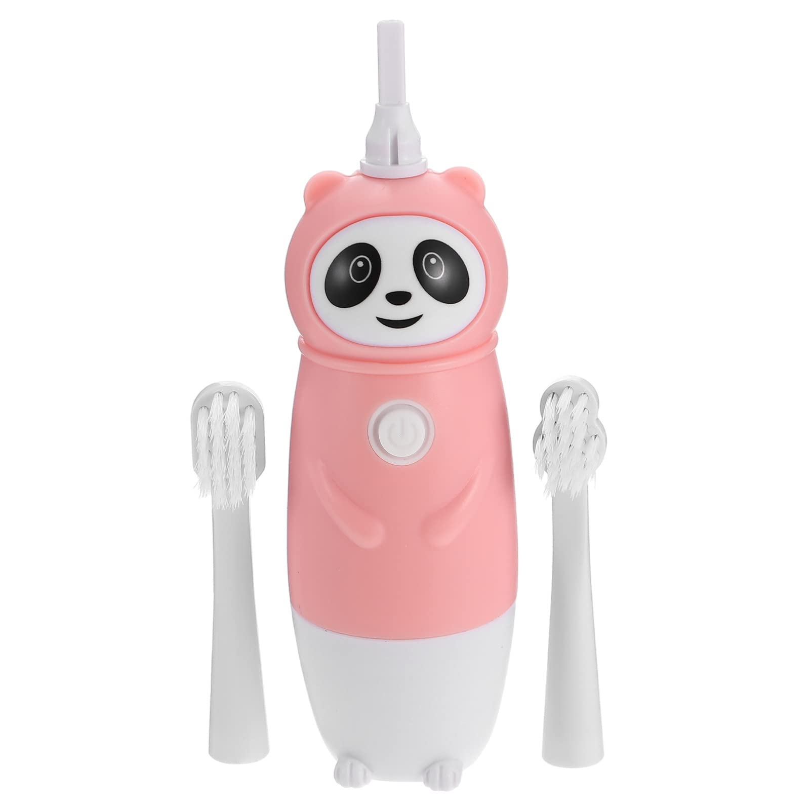 Milisten Kids Electric Toothbrush - Cartoon Automatic Toothbrush for Children with 2 Brush Heads | Gentle Teeth Cleaning for Toddlers & Kids | Perfect for Home, Travel & Daily Oral Care Routine
