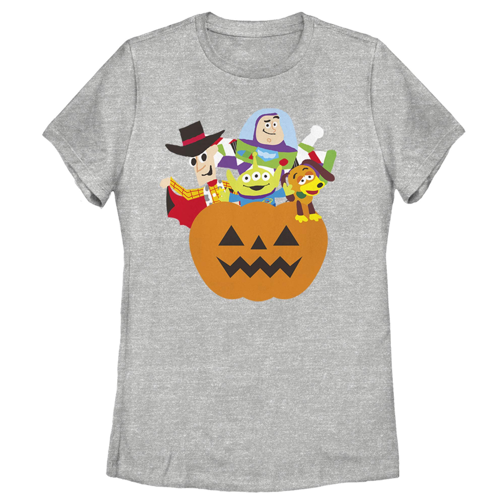 Women's Toy Story Halloween T-Shirt - Cute Cartoon Graphic Tee for Costume Parties & Trick or Treating
