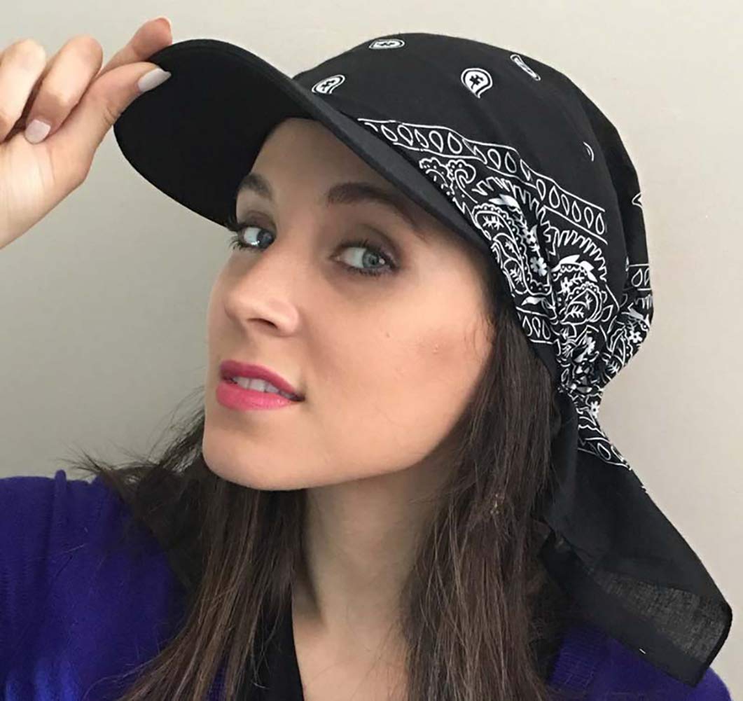 Ulalaza Chemo Headwear Turbans - Soft Cancer Hats for Women, Sleeping Caps & Baseball Style - Comfortable Head Cover for Chemotherapy, Sleep, and Everyday Use