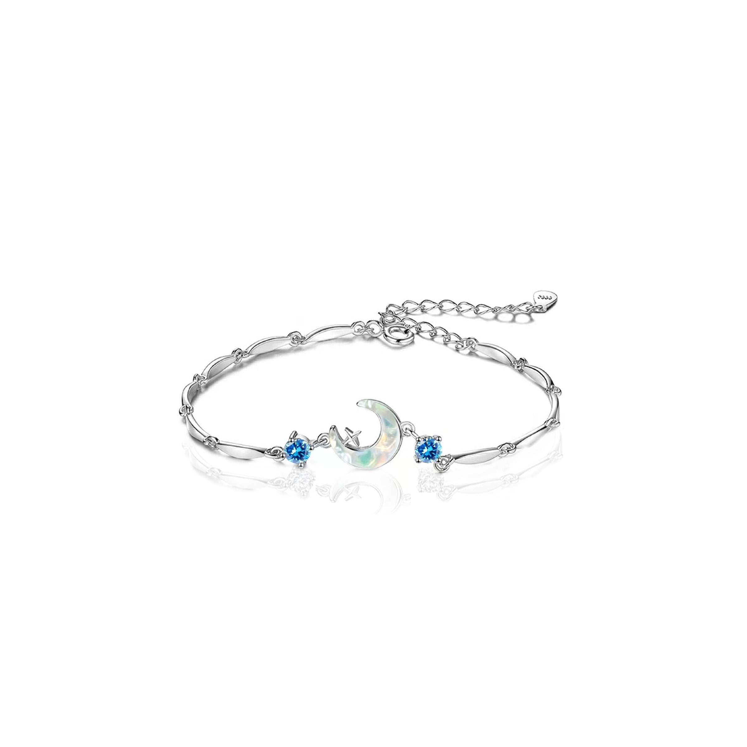 Celestial Remembrance Bracelet - Moon and Star Ashes Keepsake Jewelry for Loved Ones | Memorial Gift for Women, Sympathy Present | Perfect for Remembrance Day, Funerals & Special Occasions