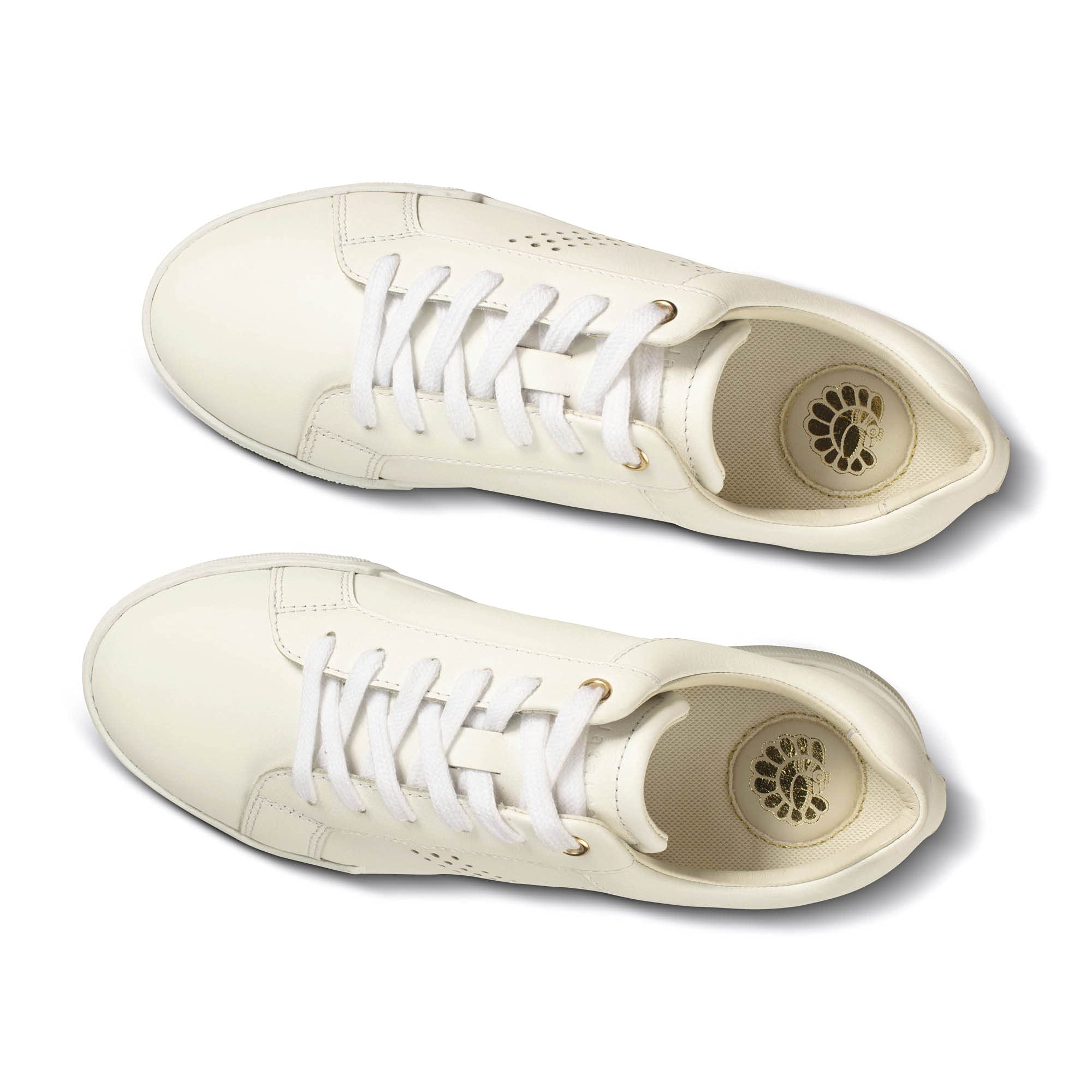 JATAREA Women's Fashion Sneakers – Genuine Leather Casual Shoes, Comfortable Cushioned Insole, TPR Rubber Sole, Stylish Lifestyle, Lightweight and Durable Travel Sneakers for Walking, Running, Workout & Everyday Wear