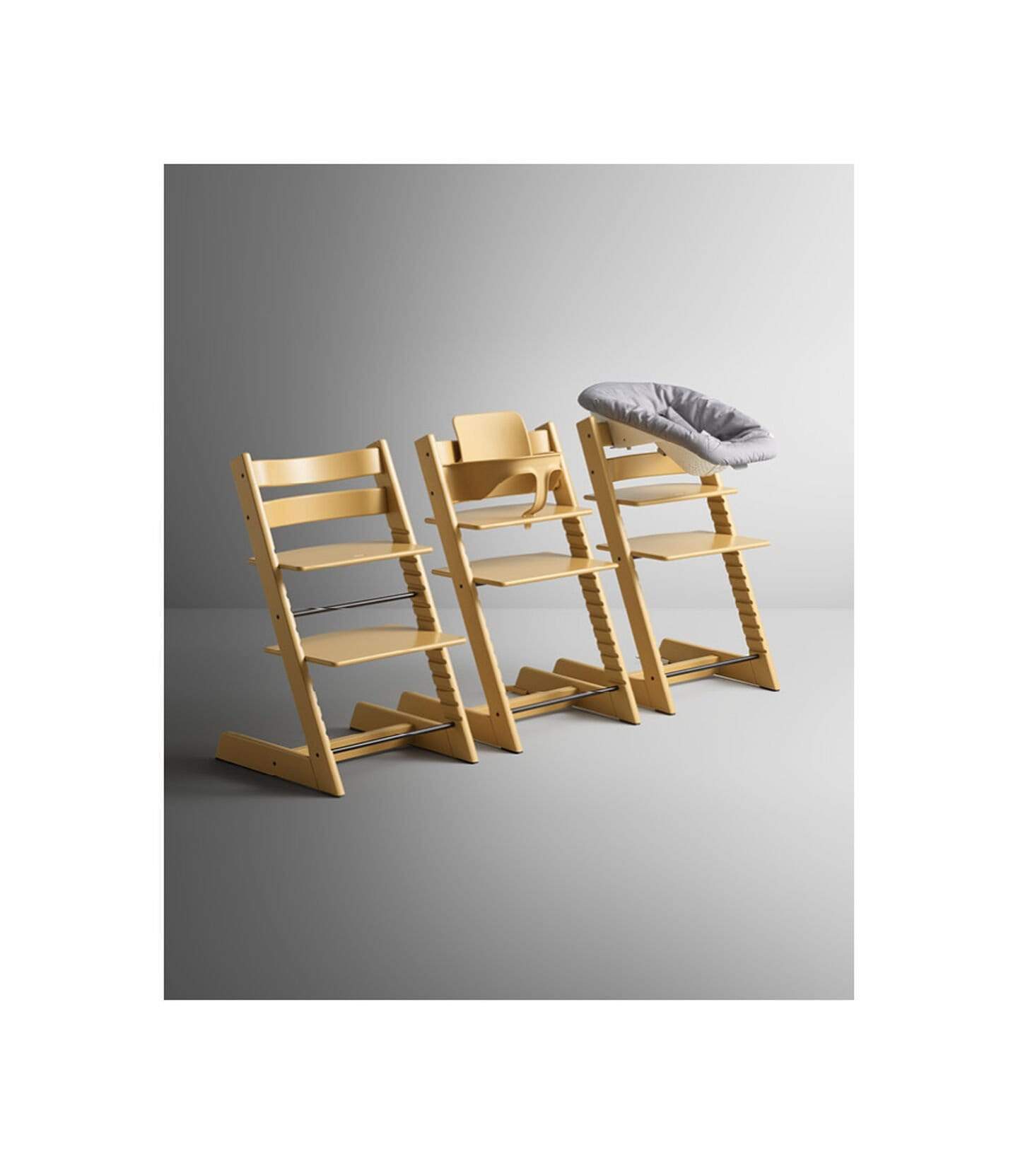 Stokke Tripp Trapp High Chair - Adjustable Baby to Toddler Wooden Chair with Safety Harness | Perfect for Dining, Feeding & Learning at Home