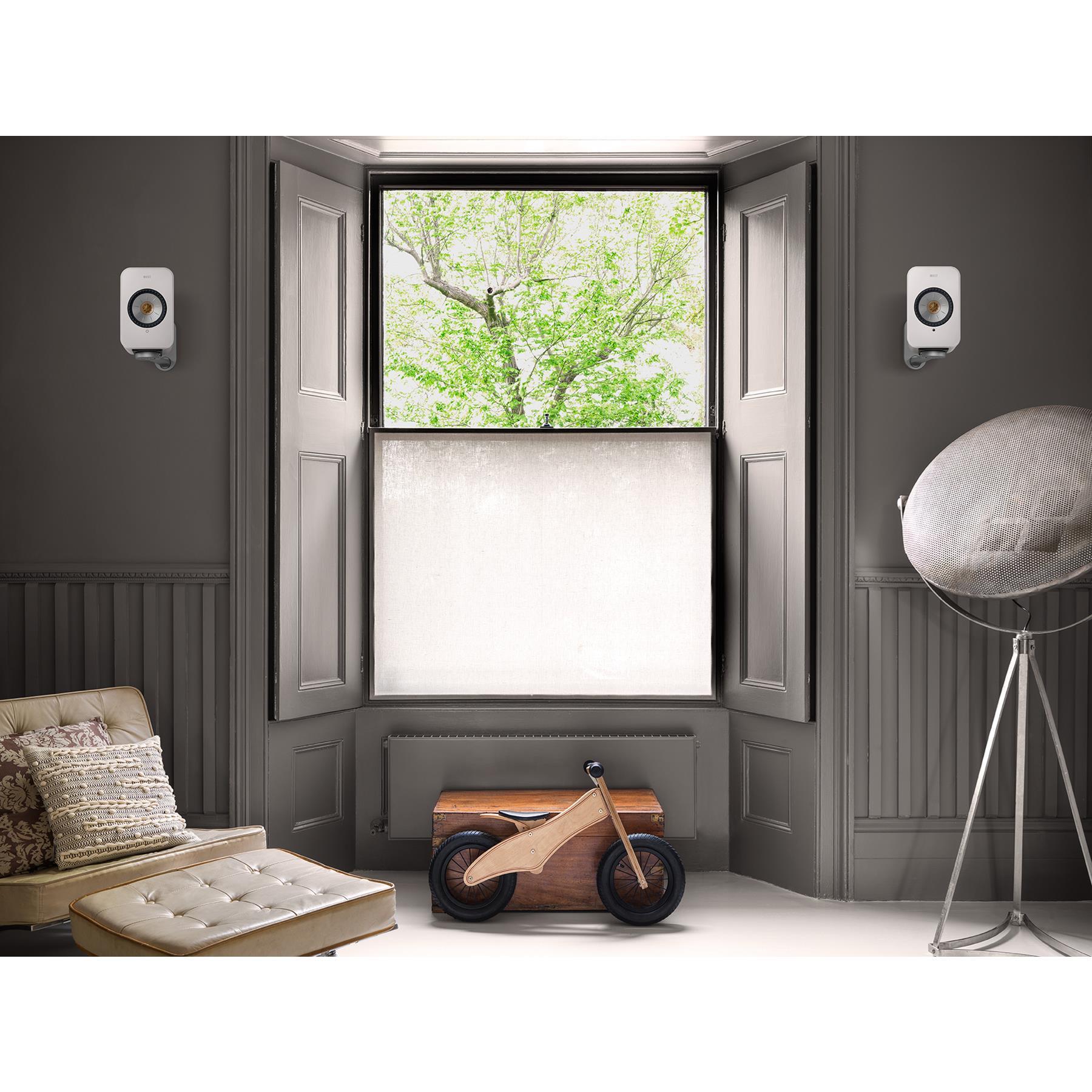 KEF LSX II Wireless HiFi Speakers - Premium Bluetooth Bookshelf Speakers with High Resolution Audio for Home Theater & Music Listening