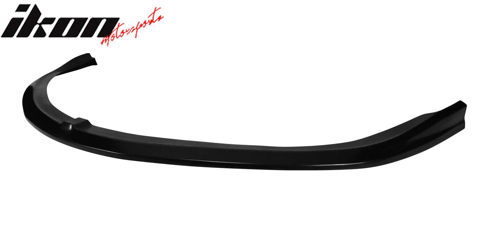 2007-2008 Acura TL Type S CS Style Front Bumper Lip - Unpainted Black PU Material | Perfect for Car Upgrades & Street Racing Enhancement