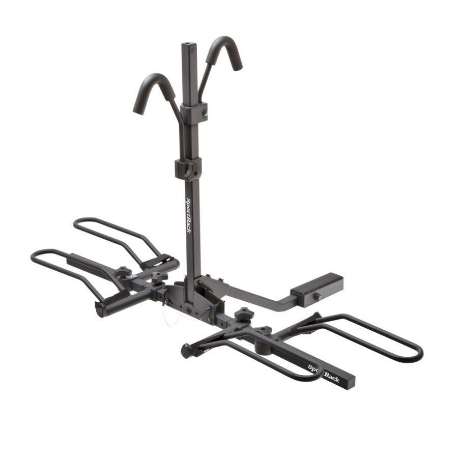 SportRack Crest 2 Platform Bike Rack - 2-Bike Hitch Mount Carrier for Cars, SUVs & Trucks - Easy Loading & Secure Transport - Perfect for Road Trips, Camping & Cycling Adventures