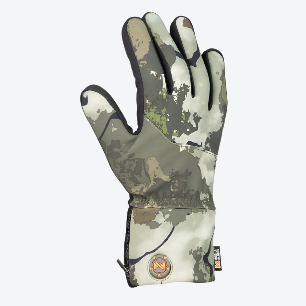 KCX Terrain Mid-Weight Heated Gloves for Men & Women - Battery Powered Winter Gloves for Skiing, Snowboarding & Outdoor Activities